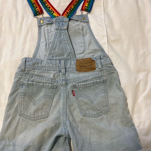 Levi's Rainbow Shortall Overalls - Picture 5 of 6